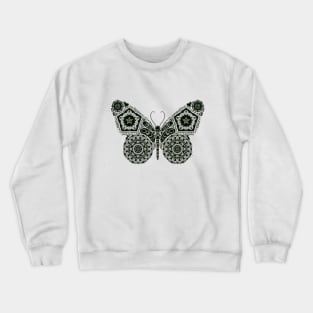 Ornamental Butterfly Crewneck Sweatshirt